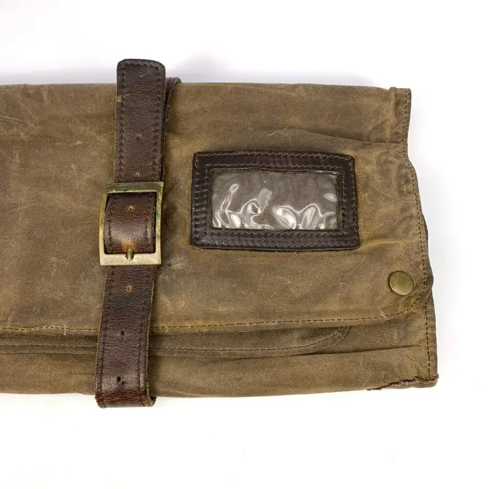 MOORE & GILES Meehan Bar Rollup Canvas & Leather